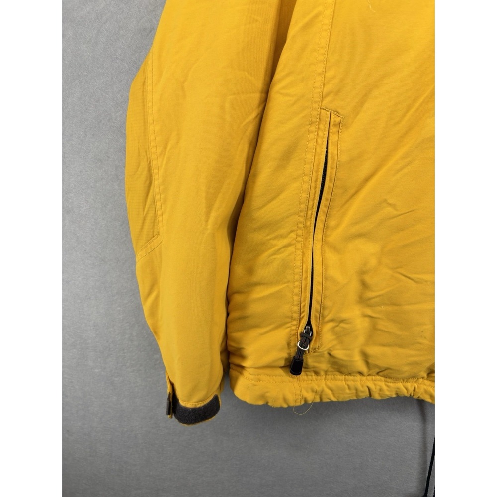 Vintage Abercrombie & Fitch A92 Fleece Lined Winter Ski Jacket Yellow Men's Sz S - Picture 11 of 14
